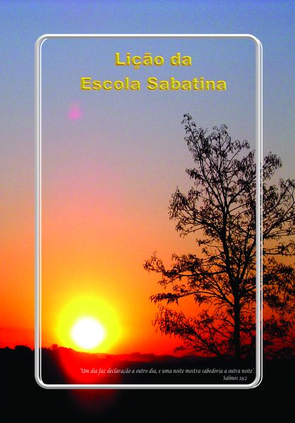CAPA DURA PARA LIÇÃO DA ESCOLA SABATINA