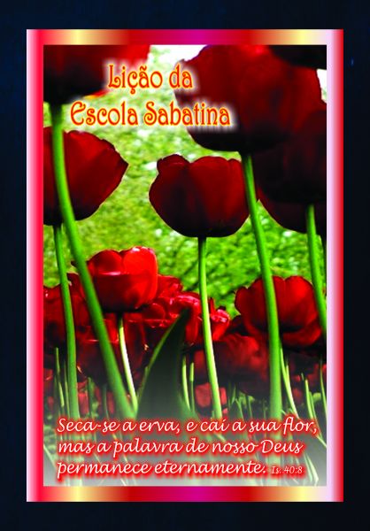 CAPA DURA PARA LIÇÃO DA ESCOLA SABATINA